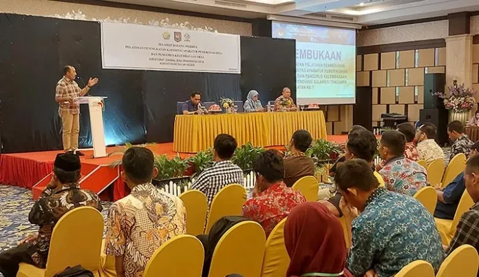 Pelatihan Aparatur Desa Tahap 7 di Sultra Diikuti 640 Peserta