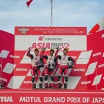 Pembalap Astra Honda Cetak Sejarah, Indonesa Raya Berkumandang Dua Kali di ATC Motegi Pembalap Astra Honda Cetak Sejarah, Indonesa Raya Berkumandang Dua Kali di ATC Motegi