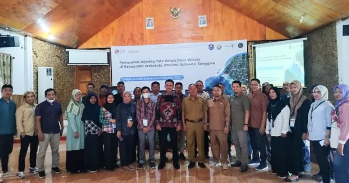 Kemenparekraf Lakukan Penguatan Jejaring Tata Kelola Desa Wisata di Wangiwangi