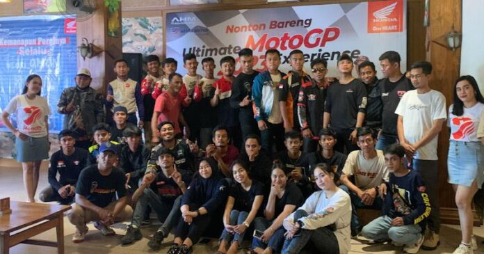 Asmo Honda Beri Edukasi hingga Nobar MotoGP bersama Komunitas Motor di Kendari