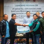 PT ANTAM Tbk. UPBN Konawe Utara Salurkan Bantuan Pendidikan Mahasiswa PT ANTAM Tbk. UPBN Konawe Utara Salurkan Bantuan Pendidikan Mahasiswa