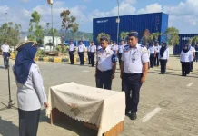 Kasi Lala KSOP Kelas II Kendari Resmi Berganti Kasi Lala KSOP Kelas II Kendari Resmi Berganti