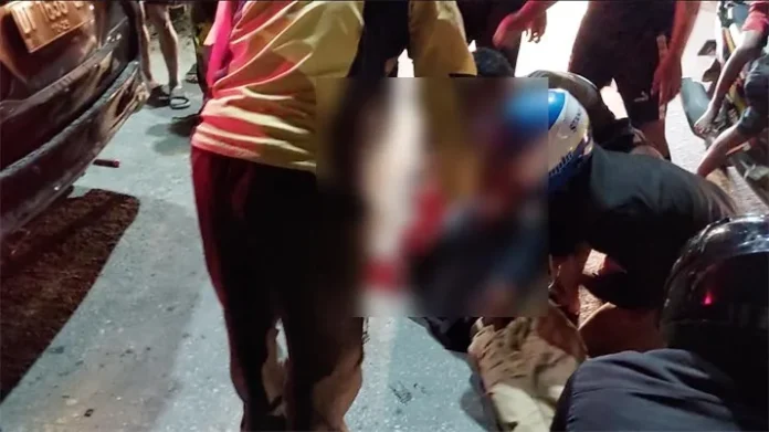 Lakalantas di Anduonohu, Kepala Pengendara Motor Besimbah Darah