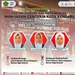 Tiga Siswa MAN IC Kendari Raih Juara di Kompetisi Internasional Robotic 2023 Tiga Siswa MAN IC Kendari Raih Juara di Kompetisi Internasional Robotic 2023