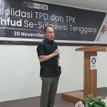 TPD Capres Ganjar-Mahfud di Sultra Target Menang Satu Putaran Ketua TPD Ganjar-Mahfud Sultra, Andi Sumangerukka (ASR)