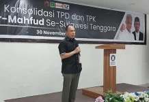 TPD Capres Ganjar-Mahfud di Sultra Target Menang Satu Putaran Ketua TPD Ganjar-Mahfud Sultra, Andi Sumangerukka (ASR)