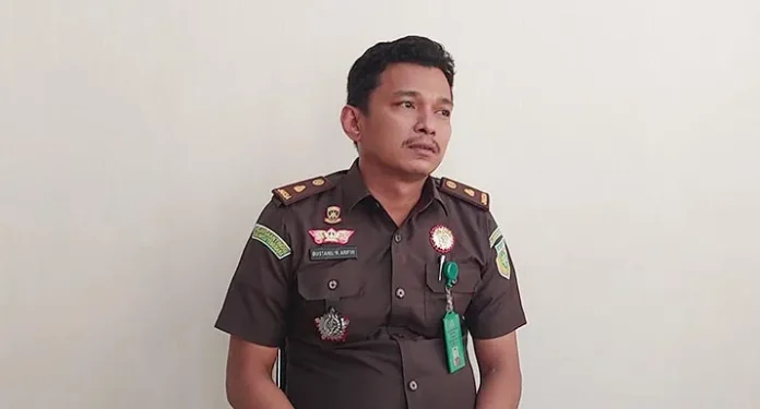 Kepala Seksi (Kasi) Intel Kejari Kendari, Bustanil N. Arifin