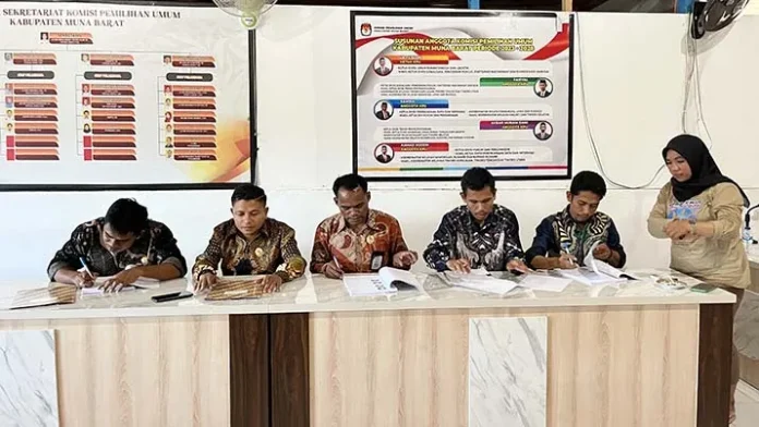 KPU Mubar Tetapkan 200 Calon Tetap Anggota DPRD