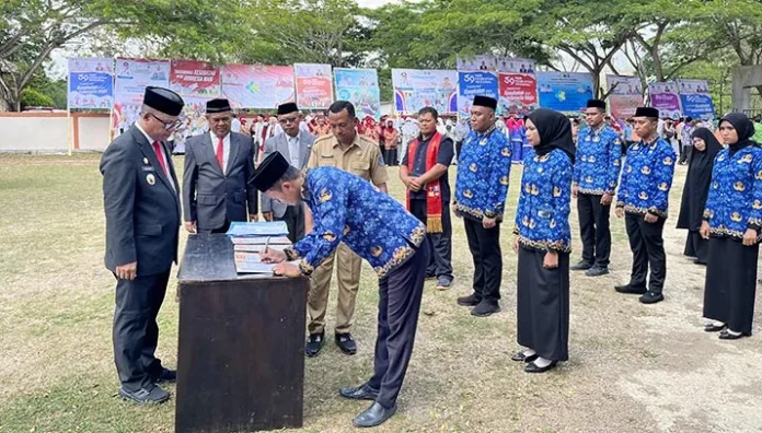 18 PPPK Tenaga Teknis di Mubar Resmi Dilantik