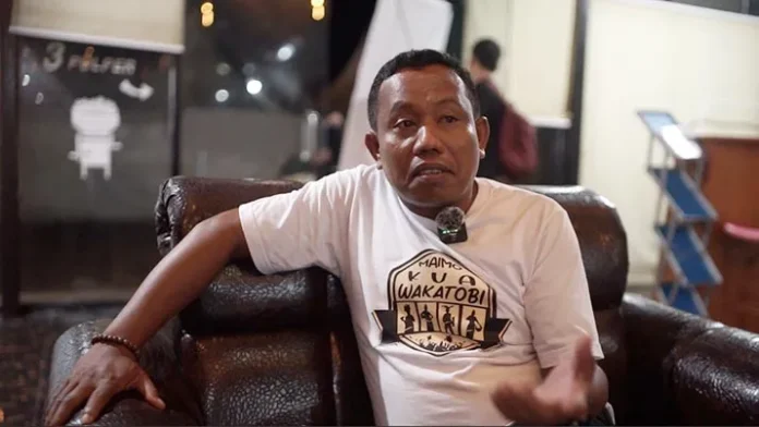 Idris_Mandati Staf Khusus Bupati Wakatobi bidang Ekonomi Kreatif Idris Mandati