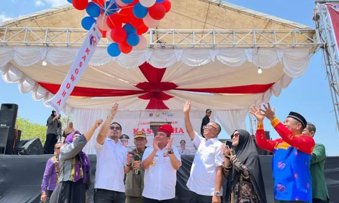 PSX_668 Disaksikan Pj Gubernur Sultra, Pemkab Mubar Resmi Launching Program Kasowoha