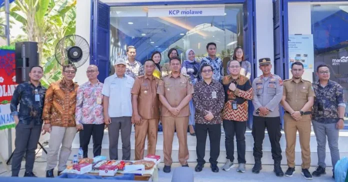 Perkuat Jaringan, Bank Mandiri Molawe Kenalkan KCP Bernuansa Digital