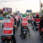 Puluhan Pesepeda Motor Tiba-Tiba Kampanyekan Garansi Rangka 5 Tahun