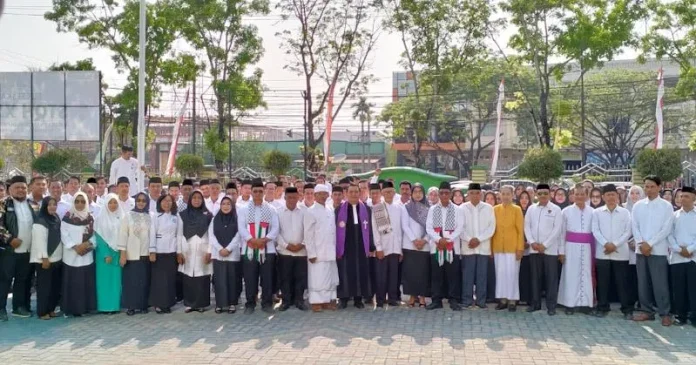 ASN Kemenag Sultra dari Lintas Agama Lakukan Doa Bersama untuk Palestina