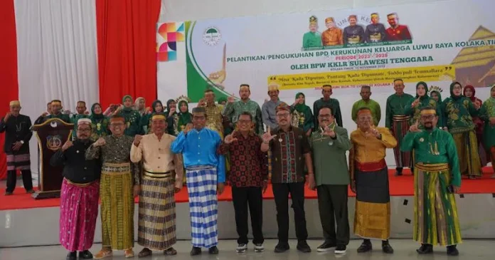 Resmi Dikukuhkan, BPD KKLR Koltim Diharapkan Berkontribusi Bangun Daerah