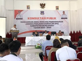 Pemkab Mubar Gelar Konsultasi Publik Penyusunan Rancangan Awal RPJPD 2025-2045 Pemkab Mubar Gelar Konsultasi Publik Penyusunan Rancangan Awal RPJPD 2025-2045