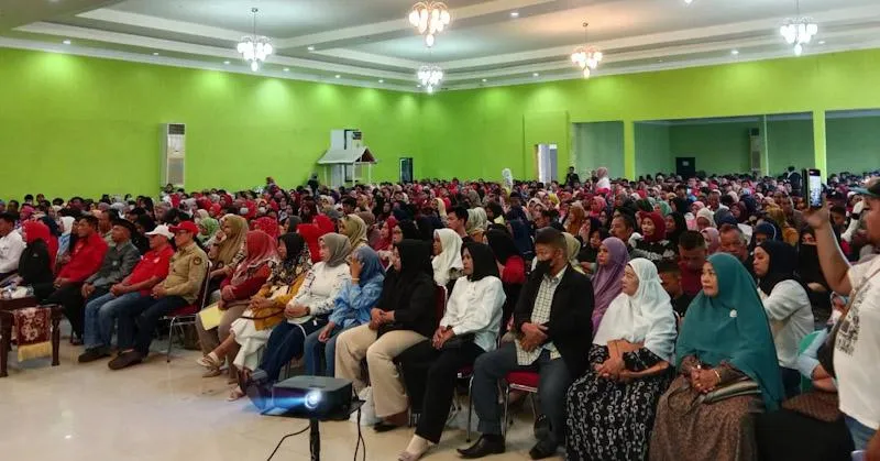 Rapatkan Ribuan Relawan, Gunartin Target 30 Ribu Suara untuk DPRD Sultra