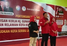 Rapatkan Ribuan Relawan, Gunartin Target 30 Ribu Suara untuk DPRD Sultra Rapatkan Ribuan Relawan, Gunartin Target 30 Ribu Suara untuk DPRD Sultra