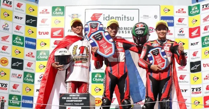 CBR250RR Bawa Rheza Juara AP250, Pebalap Astra Honda Rajai Balap Asia
