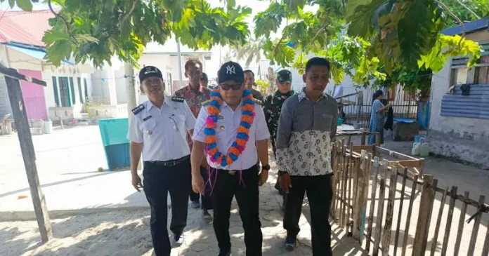 Pj Bupati Konawe Kunker ke Pulau Saponda