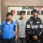 Lima Pelajar Pelaku Pembacokan di Kendari Ditangkap 5 pelajar yang ditangkap karena melakukan pembacokan terhadap siswa SMKN 2 Kendari.(Istimewa)