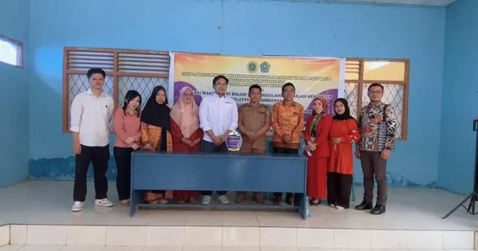 Prodi Kesmas UMW Kendari Lakukan Field Laboratory di Desa Nii Tanasa dan Desa Besu