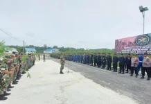 Jelang Hari Juang TNI AD, 658 Personel Gabungan Tanam Pohon di Kolam Retensi Kendari Jelang Hari Juang TNI AD, 658 Personel Gabungan Tanam Pohon di Kolam Retensi Kendari