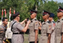 Kapolda Sultra Lantik 267 Bintara Muda Angkatan 50 Kapolda Sultra Lantik 267 Bintara Muda Angkatan 50