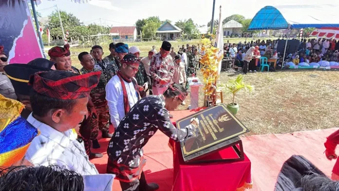 Realisasi Listrik 24 Jam Kado HUT Wakatobi Ke-20 untuk Desa Sombano dan Kapota