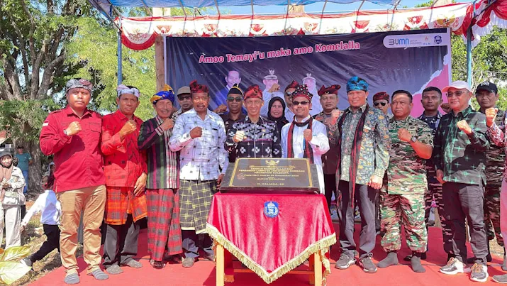 Realisasi Listrik 24 Jam Kado HUT Wakatobi Ke-20 untuk Desa Sombano dan Kapota