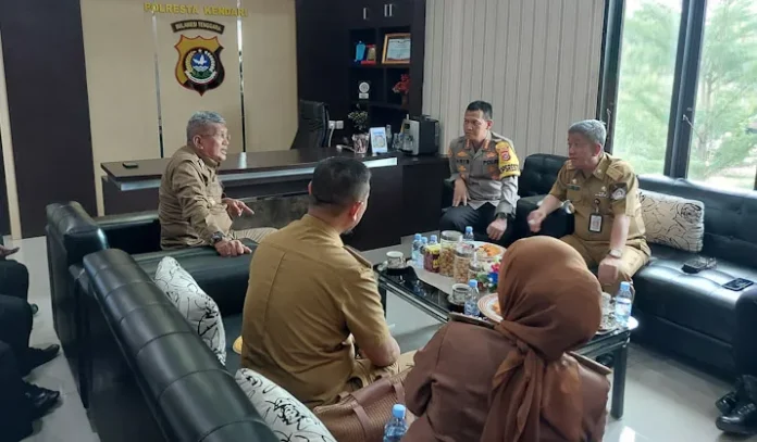 Awali Tahun 2024, Pemkot dan Polresta Kendari Koordinasi untuk Keamanan