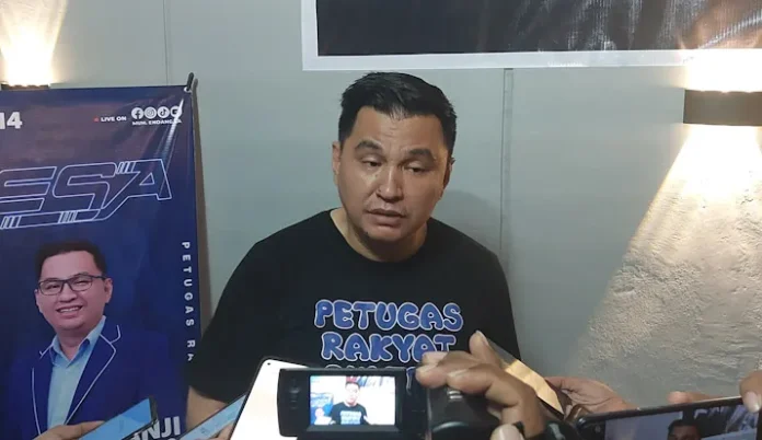 Calon anggota legislatif (caleg) DPR RI Muh. Endang