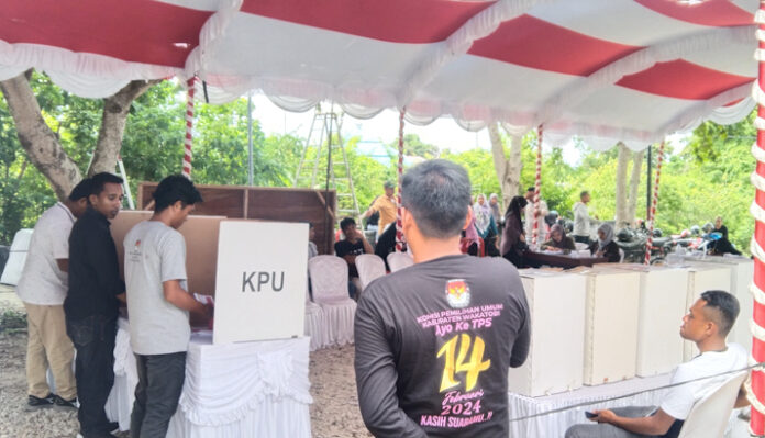 KPU Wakatobi Gelar Simulasi Pemilu 2024