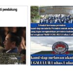 [HOAKS] Konten TikTok soal Alumni Trisakti Deklarasi Dukung Jokowi