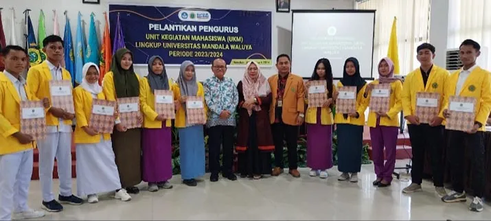 UMW Kendari Lantik 11 UKM Periode 2023-2024 