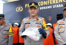 Polres Konut Amankan 10 Pelaku Peredaran Narkotika Polres Konut Amankan 10 Pelaku Peredaran Narkotika