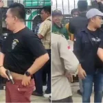 Seorang Warga Kendari Todongkan Pistol ke Pendemo di Konut Seorang Warga Kendari Todongkan Pistol ke Pendemo di Konut