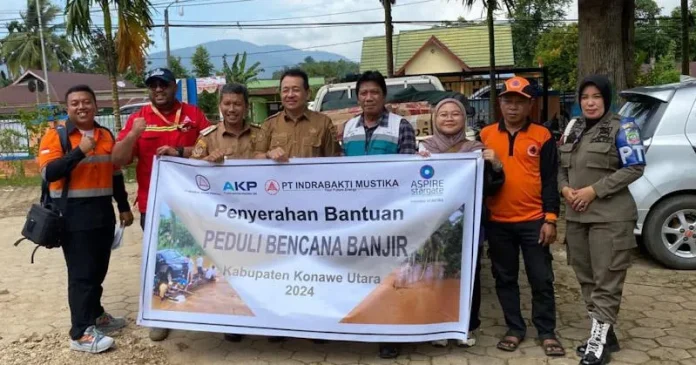 11 Perusahaan di Konut Berikan Bantuan ke Korban Banjir
