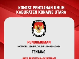 Hasil Penelitian Administrasi Panitia Pemungutan Suara Untuk Pemilihan Gubernur Dan Wakil Gubernur, Bupati Dan Wakil Bupati Pada Kabupaten Konawe Utara Tahun 2024 Hasil Penelitian Administrasi Panitia Pemungutan Suara Untuk Pemilitian Gubernur Dan Wakil Gubernur, Bupati Dan Wakil Bupati Pada Kabupaten Konawe Utara Tahun 2024