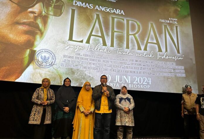 Politisi, Aktivis, hingga Mahasiswa Antusias Ikuti Nobar Film “Lafran”
