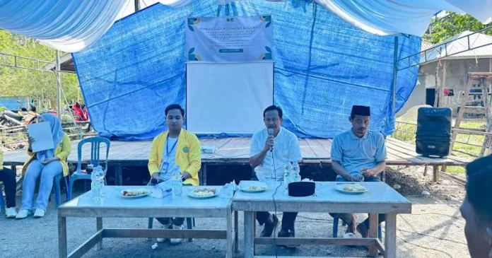 Mahasiswa KKN UMW Kendari, Berikan Edukasi Pentingnya jaga Kesehatan di Desa Lakomae