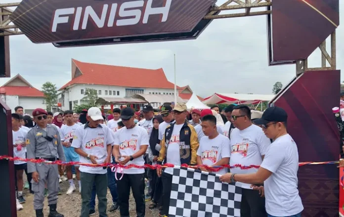 Jelang Pilkada 2024, KPU Konut Gelar Colour Run