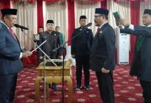 Ruksamin Lantik Sekda Definitif Konawe Utara Ruksamin Lantik Sekda Definitif Konawe Utara