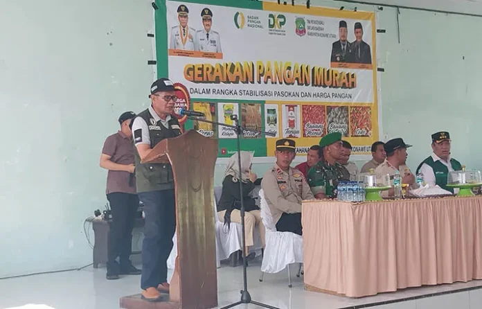 Tekan Inflasi, Dinas Ketapang Konut Gelar GPM di Kelurahan Tinobu