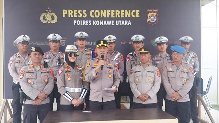 Operasi Patuh Anoa 2024, Polres Konut Berhasil Amankan Puluhan Kendaraan