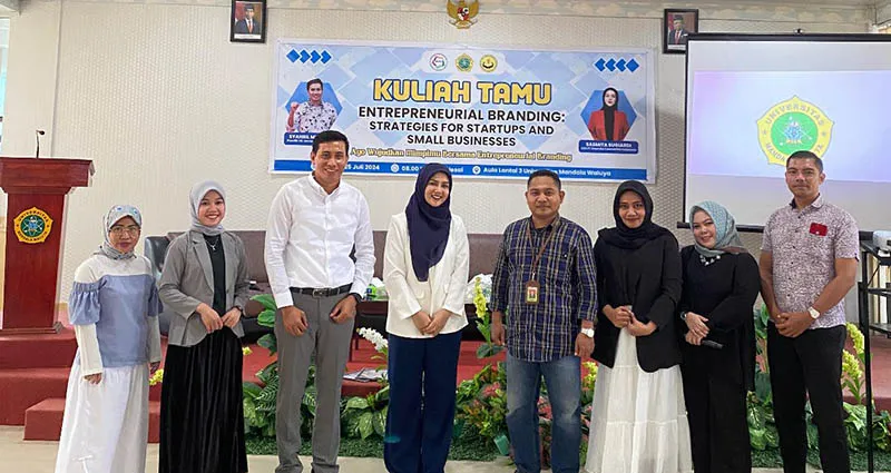 UKM Kolaborasi dengan HMPS S1 Kewirausahaan UMW Kendari Gelar Kuliah Tamu