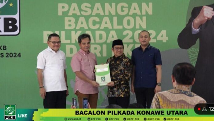 Sudiro-Rauf Resmi Kantongi B1-KWK Partai PKB