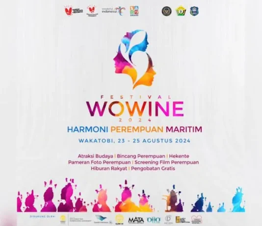 Festival Wowine 2024 di Wakatobi, Dispar Sultra Gandeng Komunitas Festival Wowine 2024 di Wakatobi, Dispar Sultra Gandeng Komunitas
