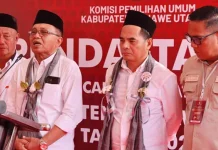 Diusung 5 Parpol, Paslon Sudiro-Raup Resmi Mendaftar ke KPU Konut Diusung 5 Parpol, Paslon Sudiro-Raup Resmi Mendaftar ke KPU Konut