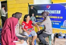 Hari Lalu Lintas Bhayangkara ke-69, Satlantas Polres Konut Gelar Kegiatan Sosial